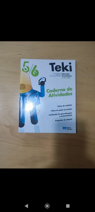 Livro fichas educação tecnológica 5/6 anos