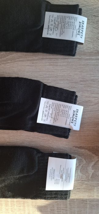 Skarpety zimowe wojskowe Wzór 539/MON Rozmiar 27-28