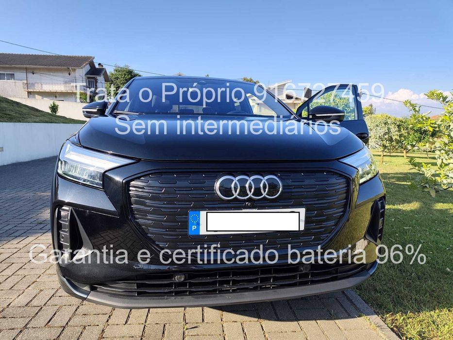Audi Q4 sporback 40 (82kwh) certificado bateria 96% garantia