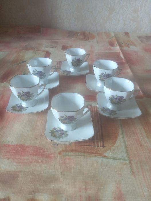 Сервіз кавовий парцеляновий