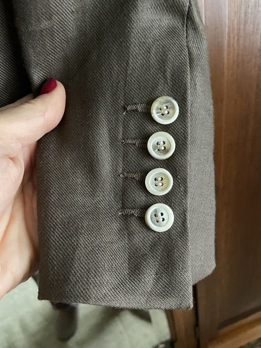 Blazer de linho com bordados