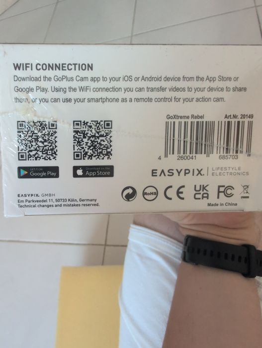 Câmara GoXtreme Rebel Wi-Fi
