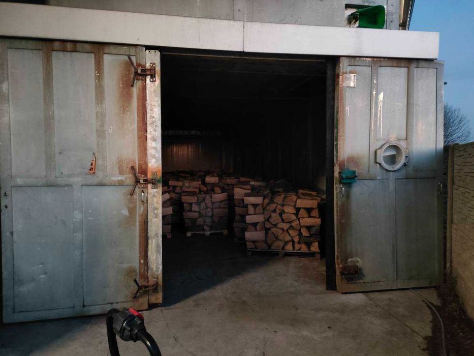 !! PROMOCJA !! - Drewno kominkowe [ układane na paletach ]