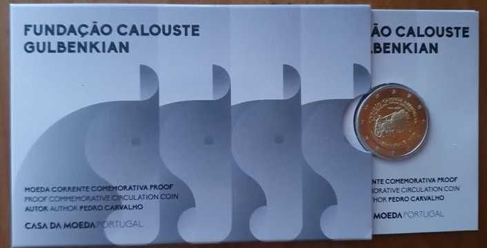 Moeda 70 Anos Fundação Calouste Gulbenkian Proof