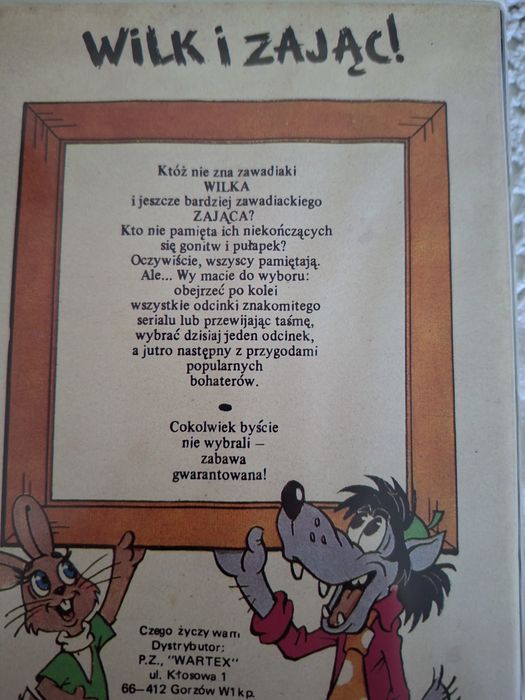 Wilk i zajac dvd
