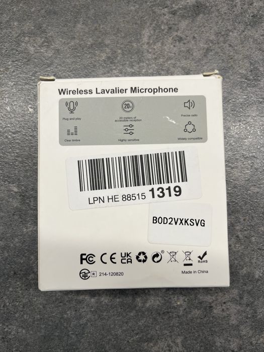 Продам подвійний  бездротовий мікрофон 2 шт