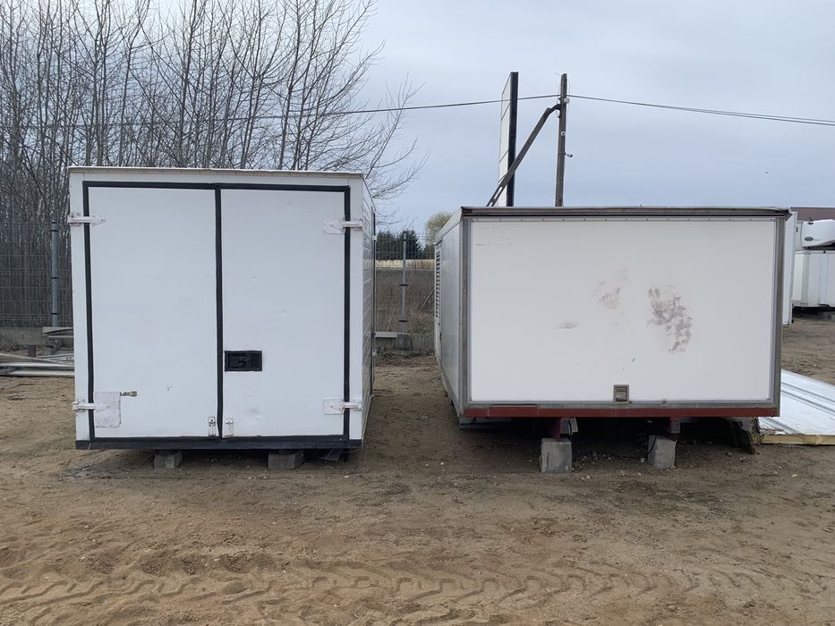 Kontener izoterma kurnik zabudowa