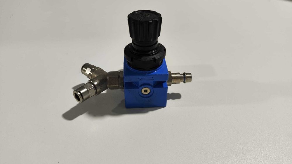 Regulador de pressão para linha de ar comprimido