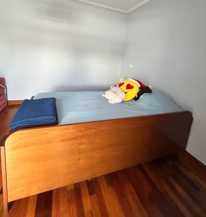 Quarto individual Ancora em pinho mel