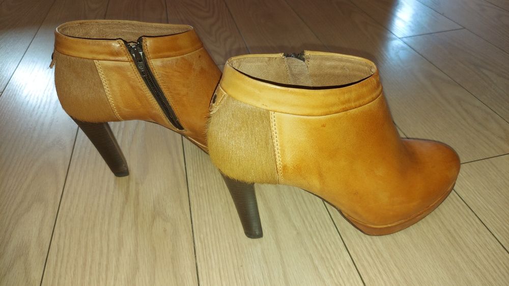 Botins em pele Seaside