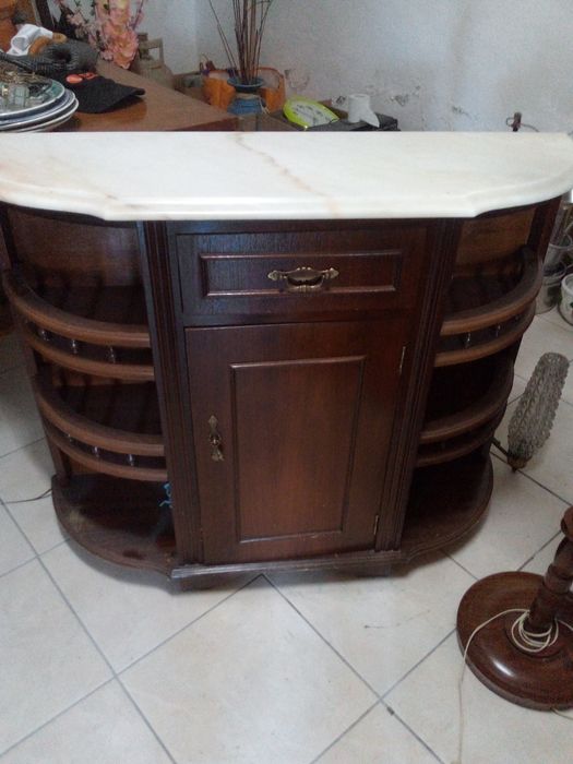 Móvel Consola em Mogno