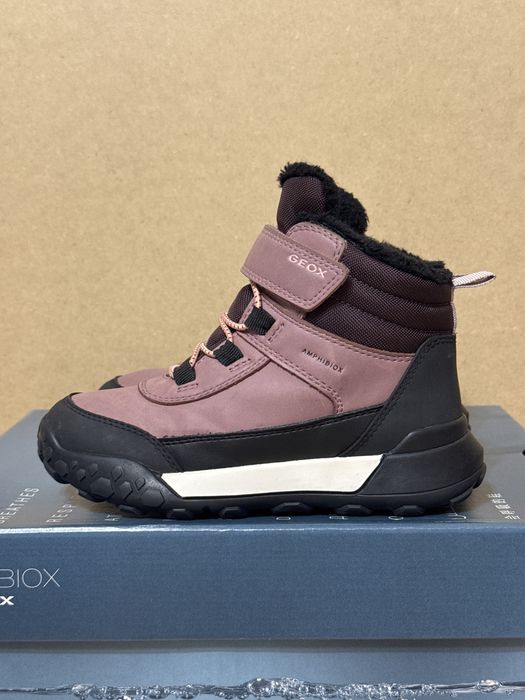 (29 р) Дитячі зимові черевики Geox Trekkyup, Устілка 19 см