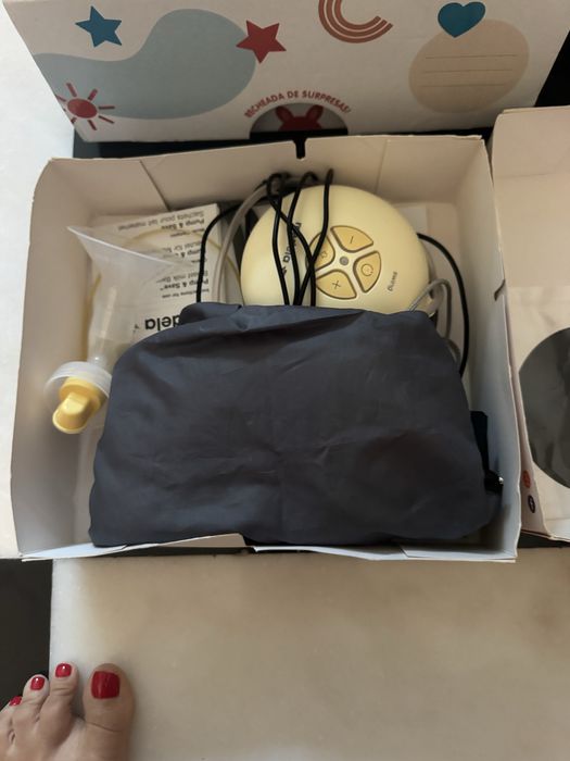 Bomba de leite Medela na caixa, quase nova