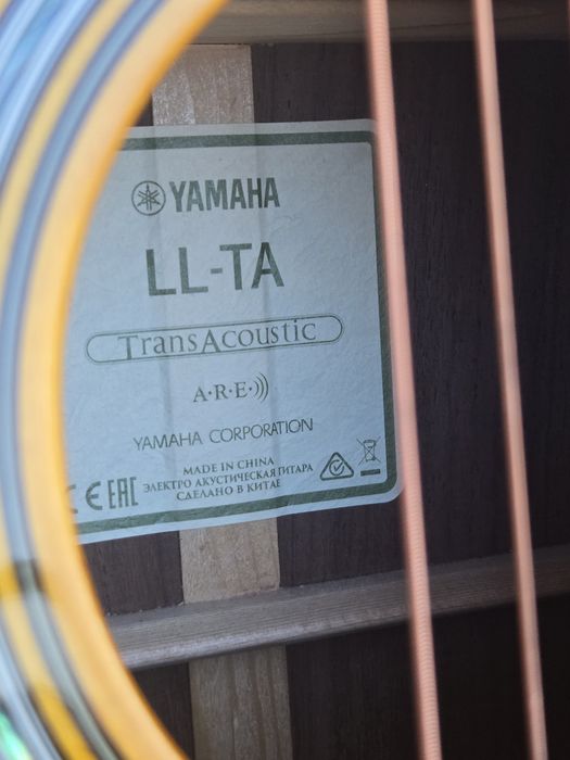 Guitarra Yamaha LL-TA Vintage Burst