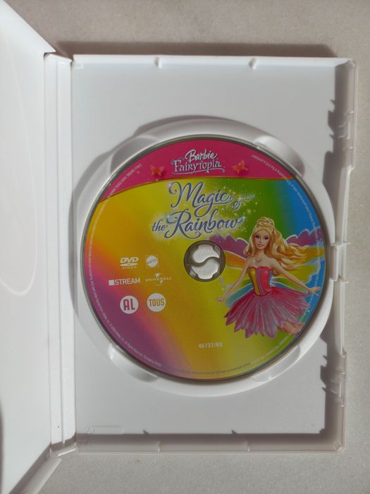 DVD da Barbie Fairytopia - A magia do arco-íris