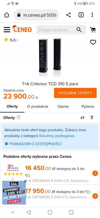 T+A Criterion TCD 310 S REZERWACJA