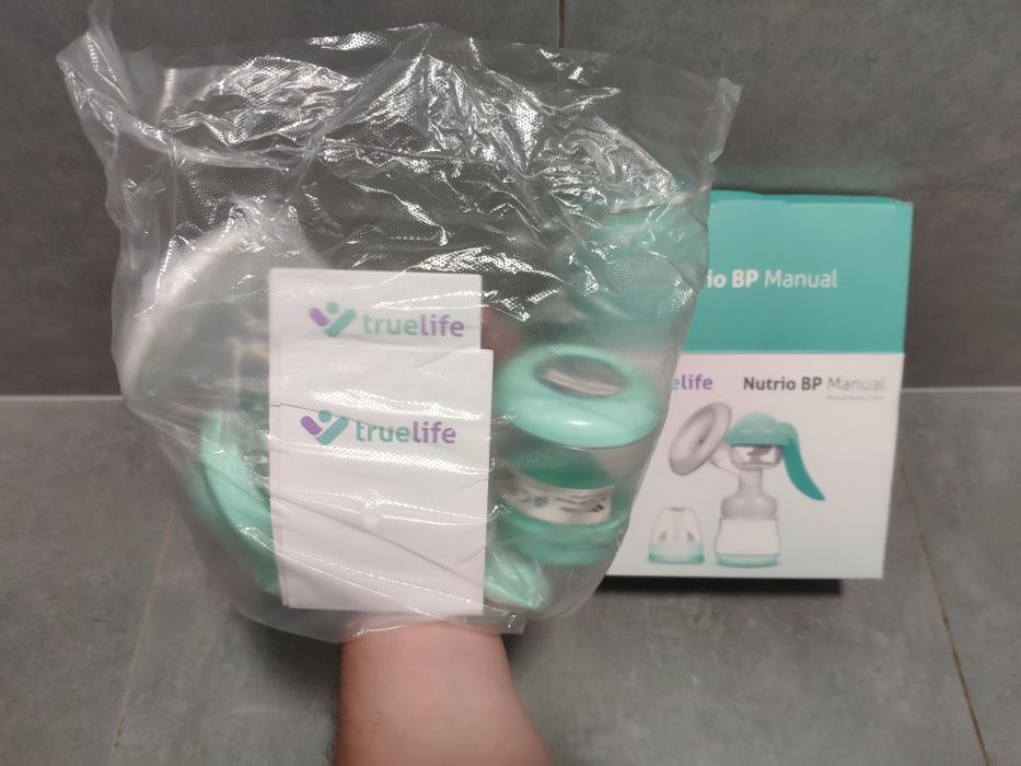 Nowy laktator ręczny truelife bp manual silikonowy wyprawka noworodek