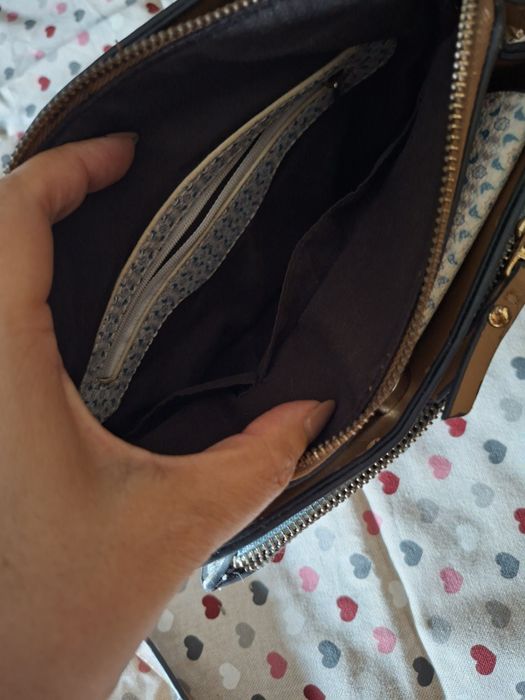 Mala pequena estilo Veneza com alça
