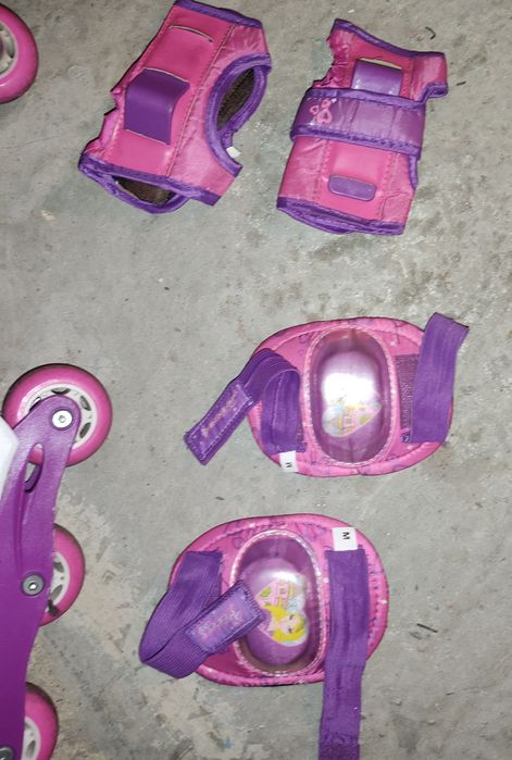 Patins capacete e protetores