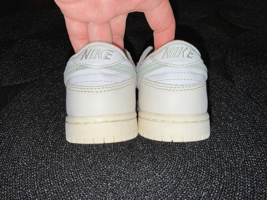 Шкіряні кросівки nike dunk low, оригінал, р-р 31,5, уст 20 см