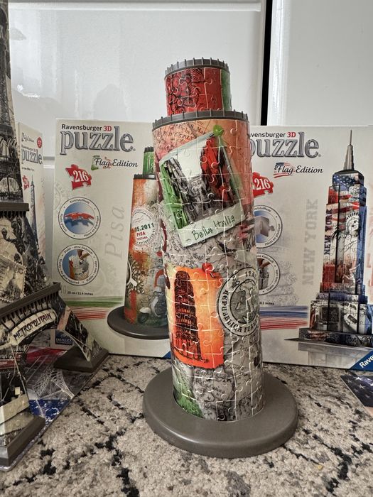 Puzzle 3D Flag edition