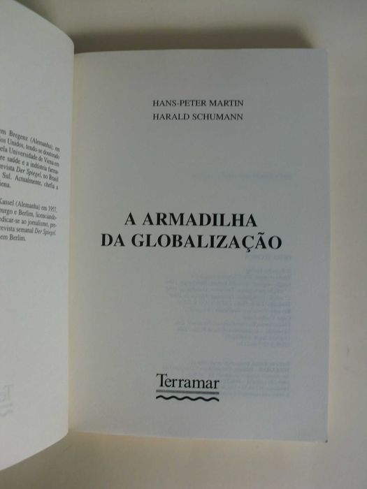 A Armadilha da Globalização - Hans-Peter Martin