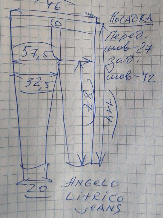 Джинсы Angelo Litrico jeans Germany w36 dark grey navy.