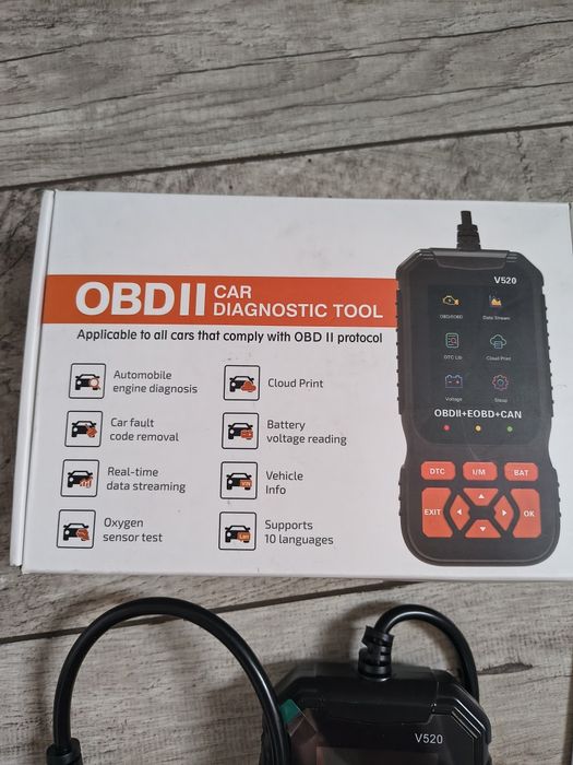Skaner diagnostyczny samochodowy OBD 2 V 520.