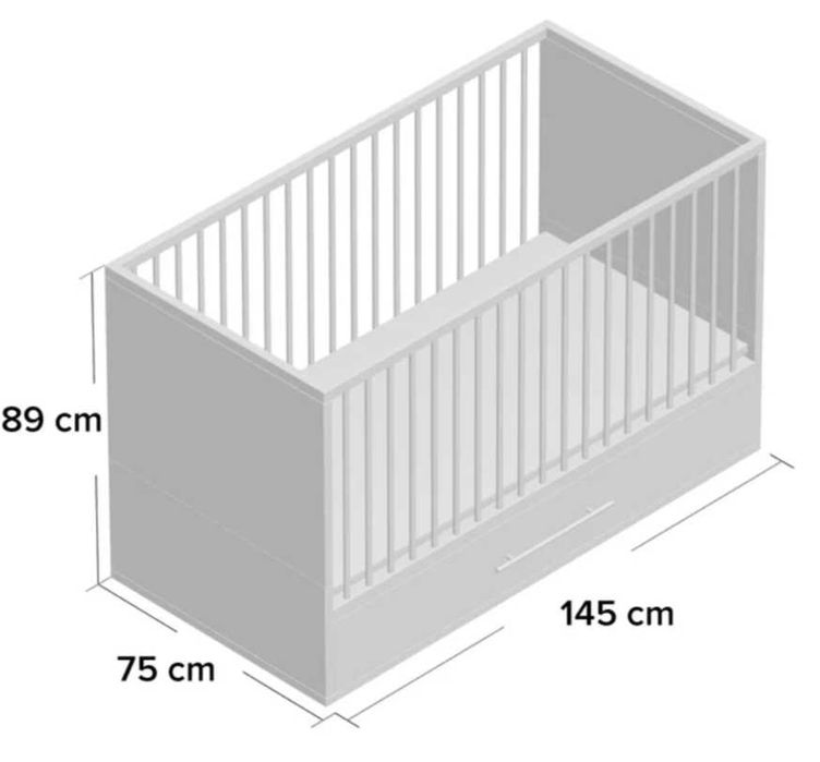 Cama infantil com gaveta