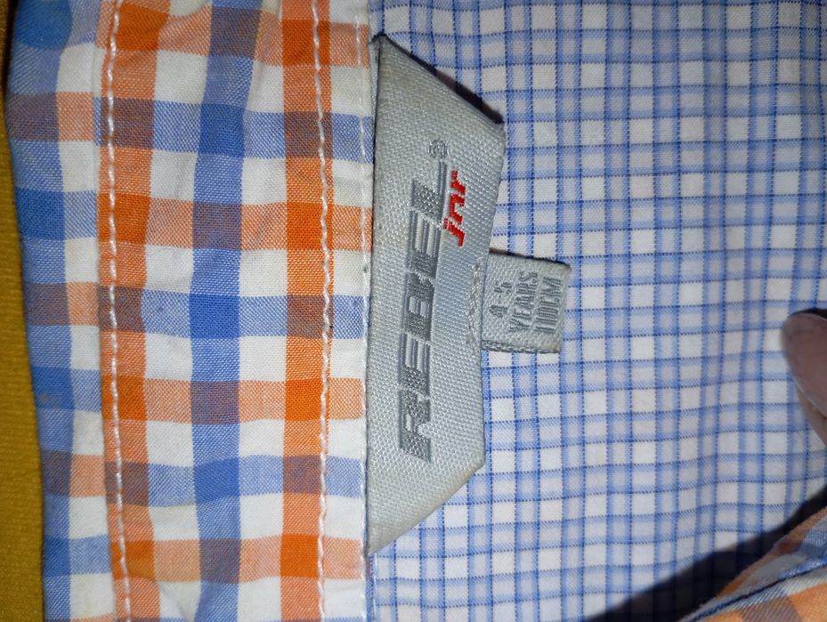 Koszula chłopięca w kratę roz.5-6 lat