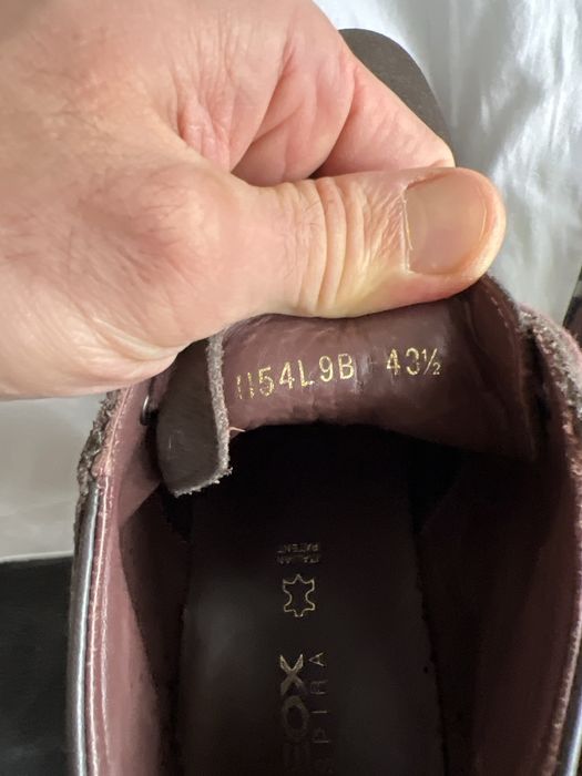 Черевики чоловічі Geox 43 розмір