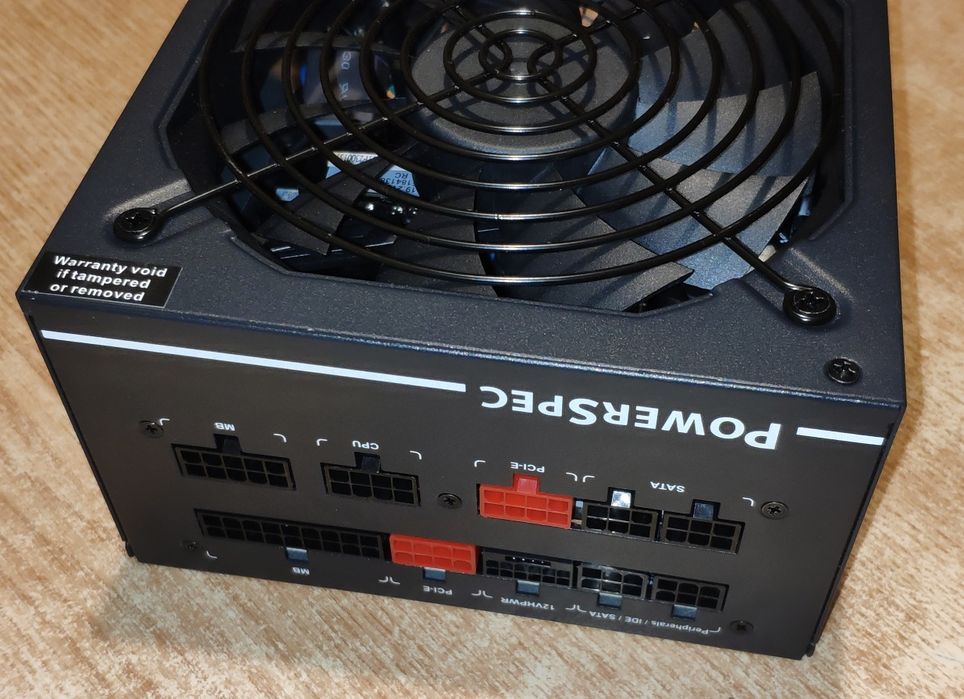 Блок живлення PowerSpec 850 Watt 80 Plus Gold (PSX 850GFM)