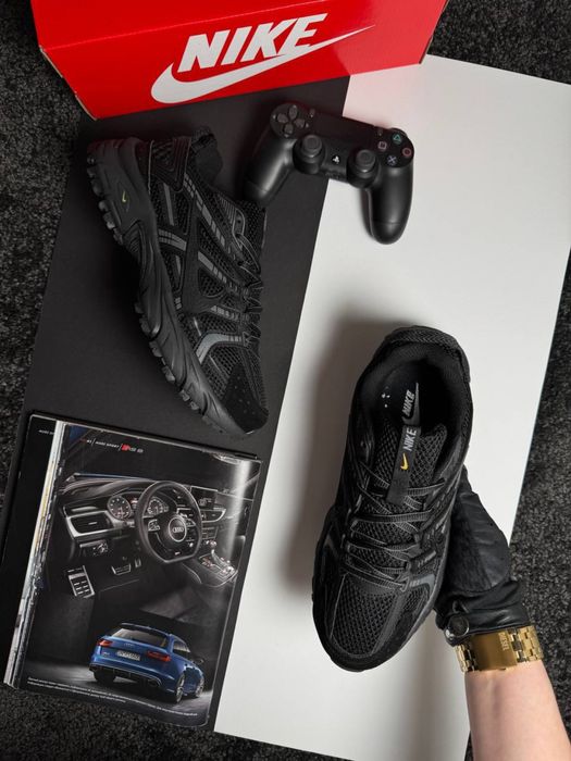 Чоловічі кросівки найк Nike V2K All Black [41,42,43,44,45]