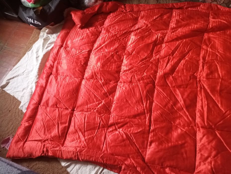 Одеяло пуховое перина Пух перо большое 205*145см СССР
