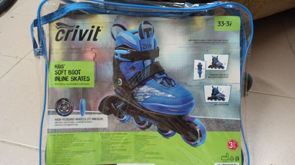 Rolki regulowane rozmiar 33-37