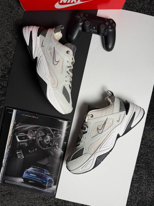 Чоловічі кросівки найк текно Nike M2K Tekno M Pale Grey White [41-46]