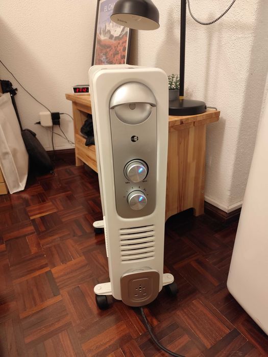 Aquecedor a oleo ventilado - robusto e eficiente