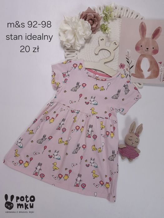 Zestaw ubranek dla dziewczynki 92-98