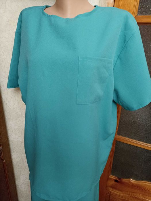 Медичний костюм унісекс бірюзовий 54-56 розмір