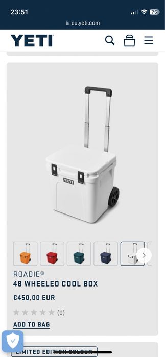 Geladeira Yeti 48lts nova OPORTUNIDADE