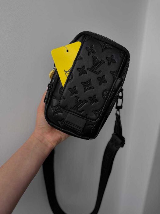 Сумка через плече Louis Vuitton чоловіча барсетка Месенджер Луі Вітон