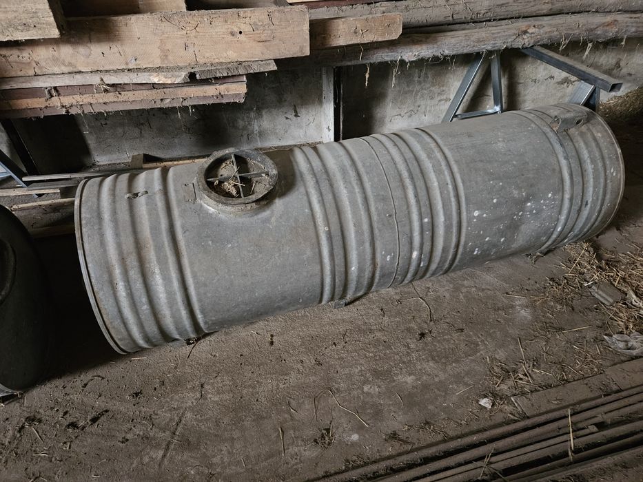 Beczka ocynkowana 600l.