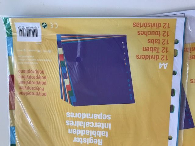 NOVO 12 Separadores STAPLES