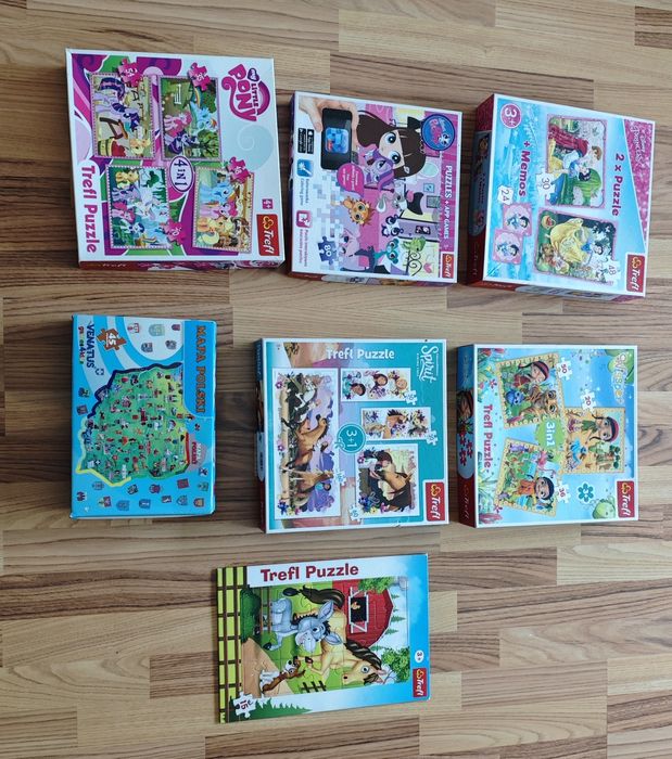 Puzzle różne tematy