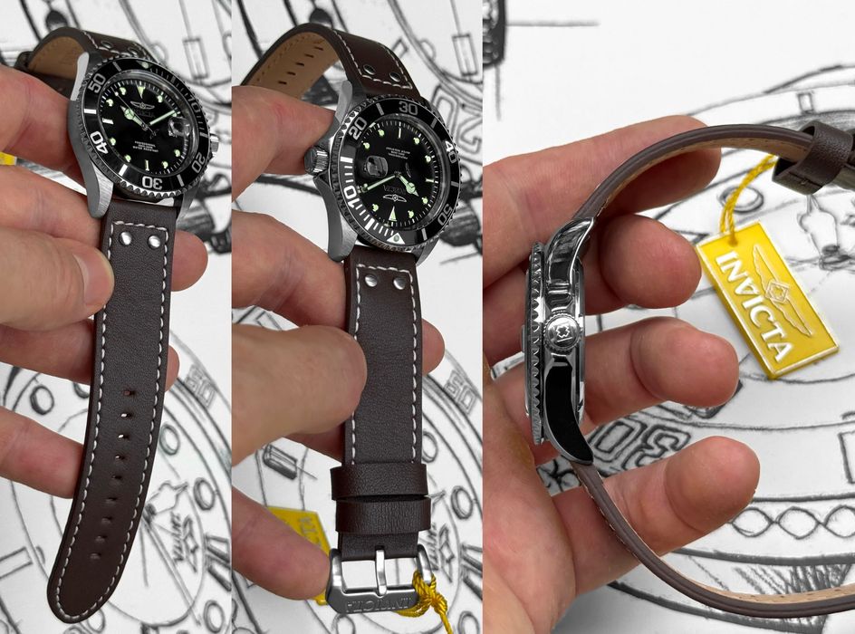 Чоловічий годинник Invicta Pro Diver 22069 43 мм 200 МТ дайверський