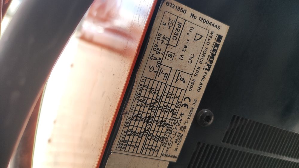 Kemppi weldforce kps 3500 migomat spawarka
