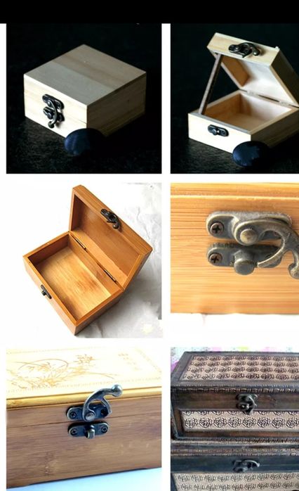 Lote 10 mini fechaduras vintage