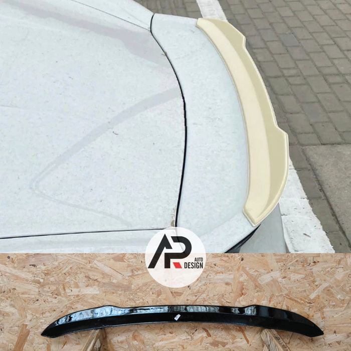 Porsche 718 Cayman Boxster Aileron Spoiler mala preto brilhante