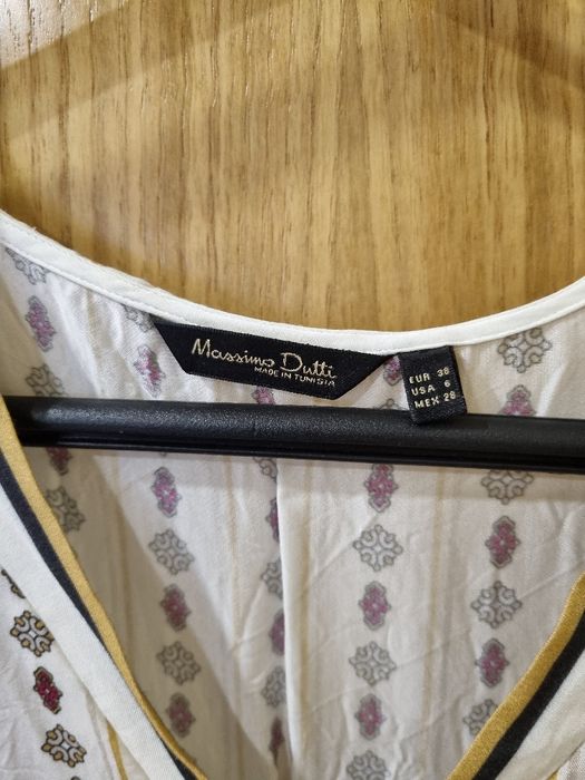 Blusa com estampas Massimo Dutti
