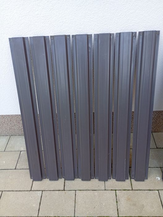 Panele ogrodzeniowe do zabudowy lub balkon
